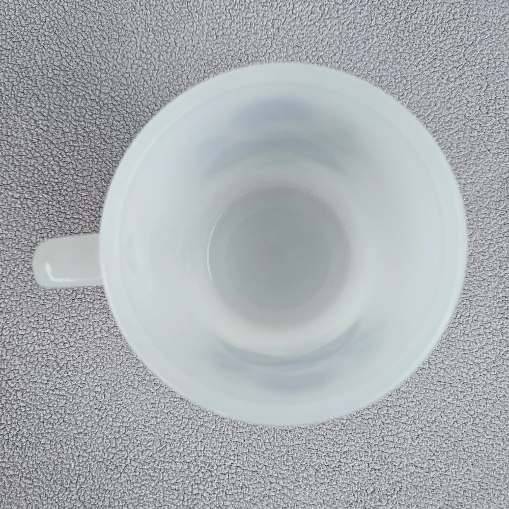 Glasbake milk glass